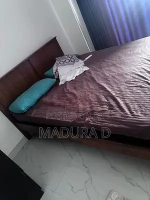 Damro Queen Size Bed With Mattress