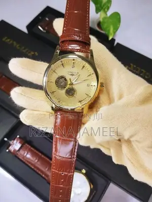 Longlux Automatic Mechanical Open-Heart Watch – Model 8020P