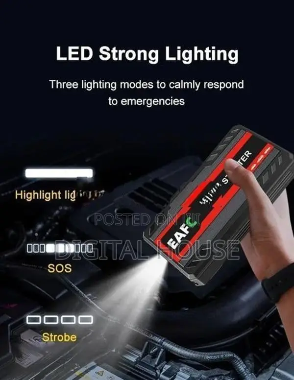 car Jump Starter power bank 12v 2000A for car/van/jeep /lorry ##