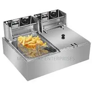 Electric Deep Fryer Double 12L
