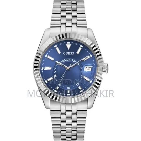 Guess 42mm Blue Dial