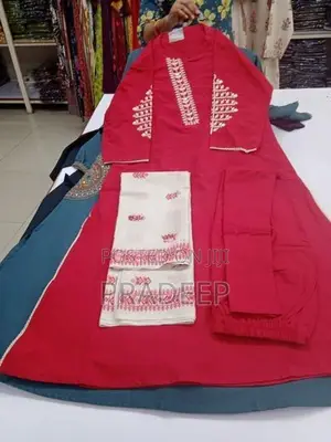 Cotton Kurti 3pcs Set