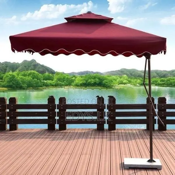 Side Pole Square Umbrella 2.4m X 2.4