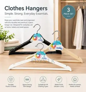 3-Piece Hanger Set