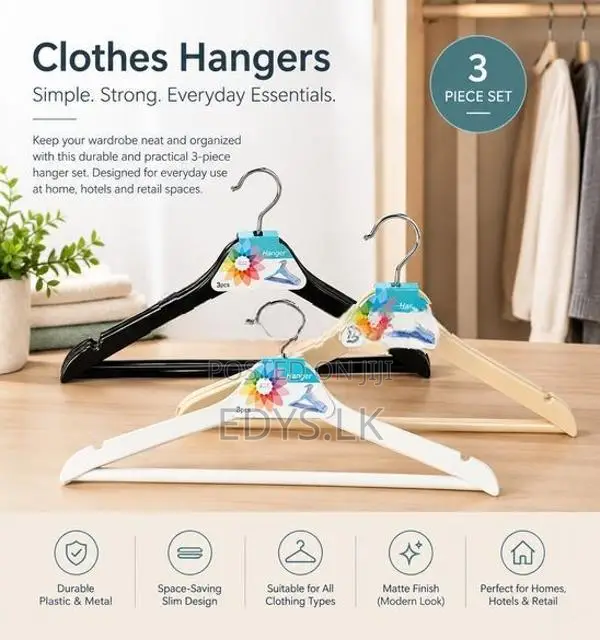 3-Piece Hanger Set