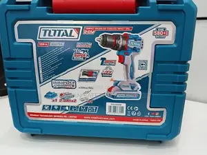 TOTAL 20V Brushless Cordless Impact Drill Kit 55 Nm HERMAN HT 1484