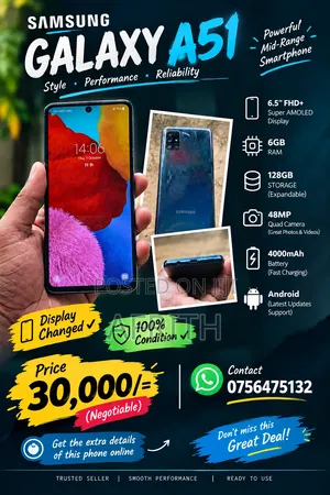 Samsung Galaxy A51 128 GB Blue