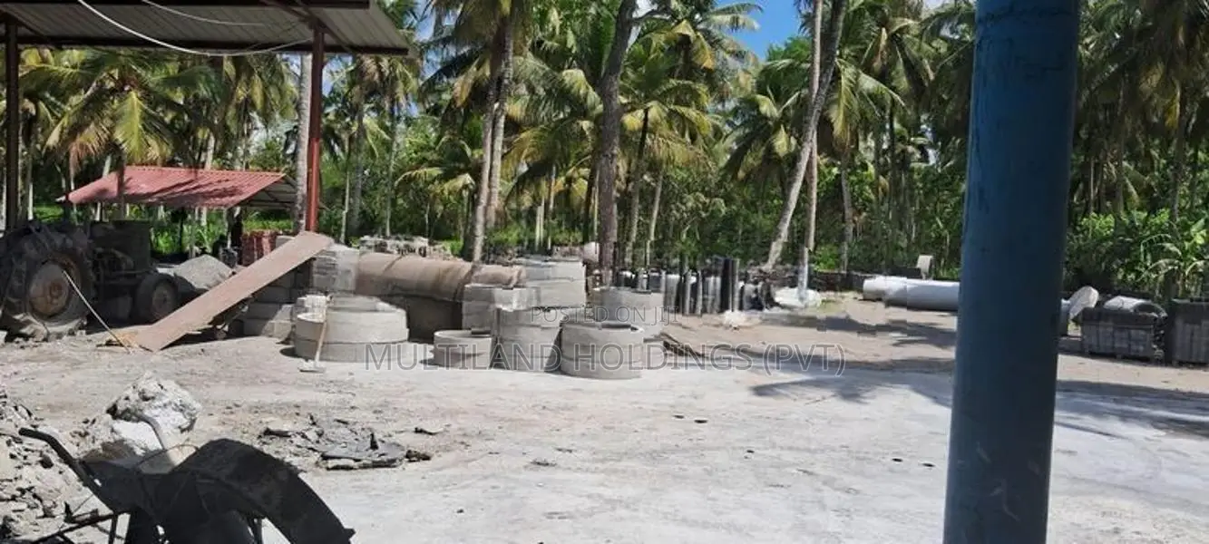 A Concrete work shop For sale (with income business)