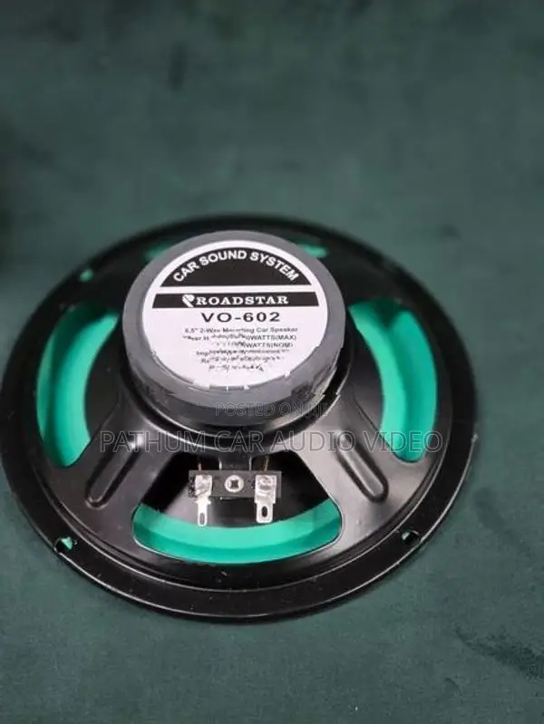 Roadstar Dual Cone Speaker 6.5"