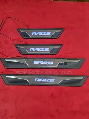 Toyota Raize Car Welcome Light