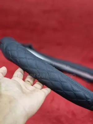 Steering Wheel Cover with Black Color Design