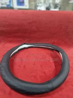 Steering Wheel Cover with Black Color Design