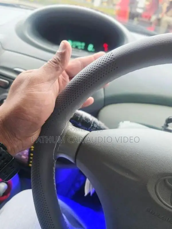 Toyota Car Stitching Steering Wheel Cover
