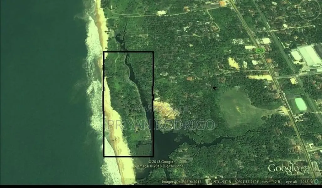 Kosgoda 202.7 Perches of Beach Front Land for Sale