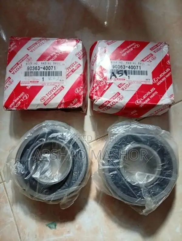 Rear Bearings With Caliper Kit Set