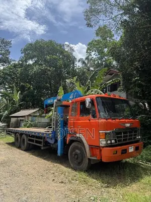 HINO 10 Wheel 5 Ton Boom Truck Self Loader 1991 Lorry (Used)