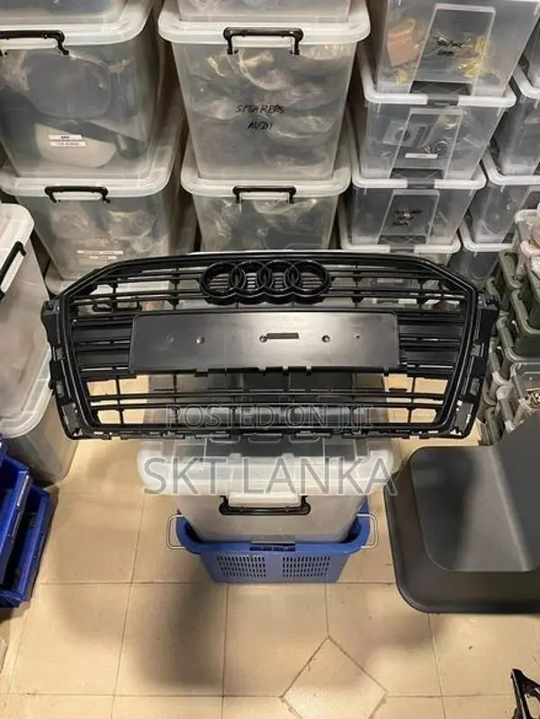 Genuine Audi A3 S Line BLACK EDITON Bumper Grille Shell 2017 A1 A4 A5 