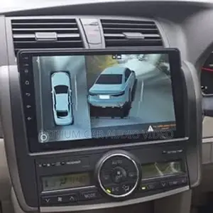 Toyota Allion 260 Lenovo Android Player with Bird View Camera System