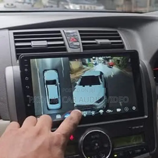Toyota Allion 260 Lenovo Android Player with Bird View Camera System