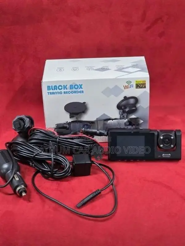 3 Lens WiFi DVR Dash Camera