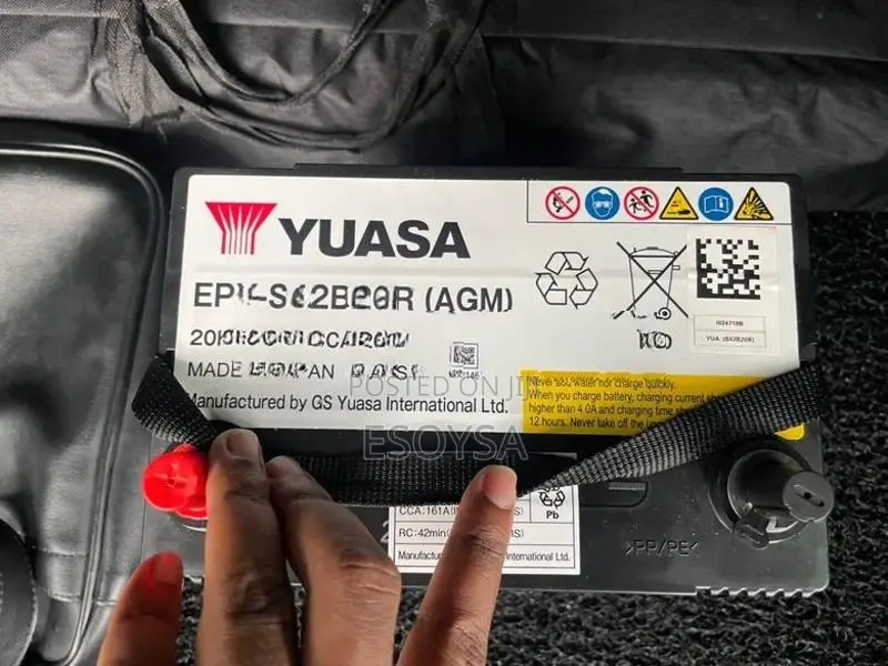 Yuasa S42B20R Aqua 12v Battery