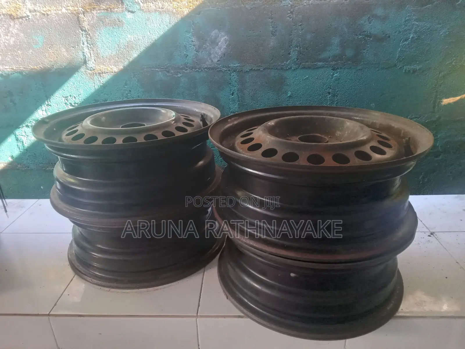 Honda Fit Gp 1 Tyre Rim Set Size 15