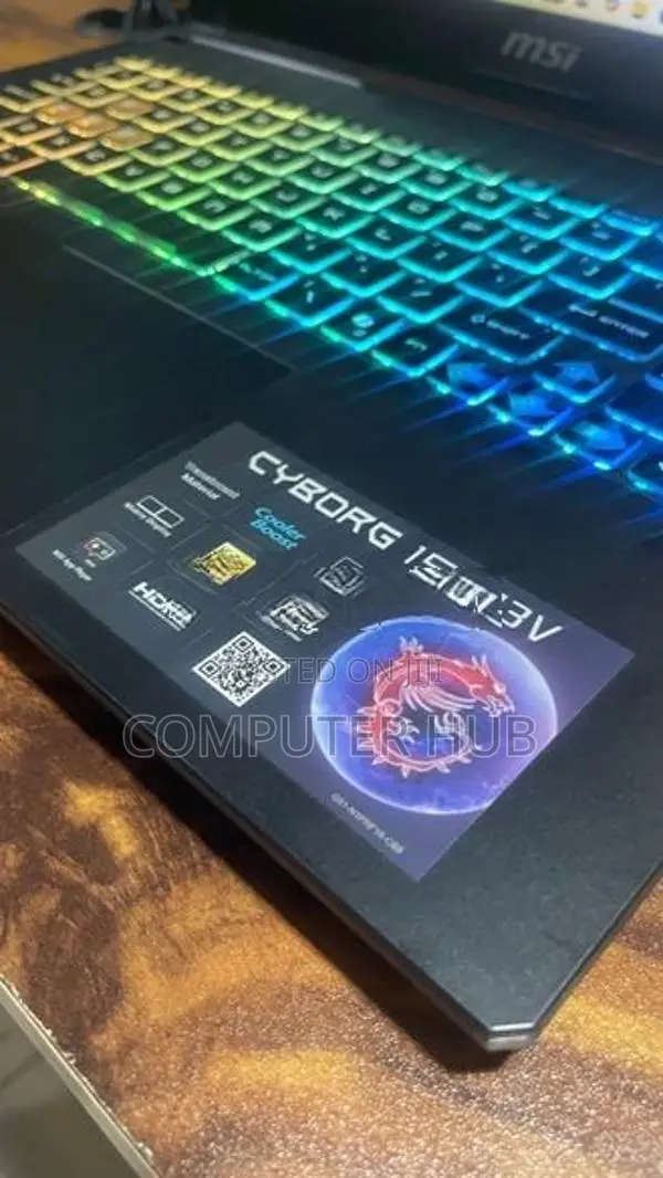 MSI Cyborg 15 1TB NVME SSD 16GB RAM i7 13th GEN RTX 4050 Laptop