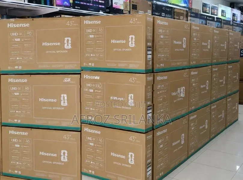 New Hisense 43'' Ultra HD 4K Smart TV with Voice Control
