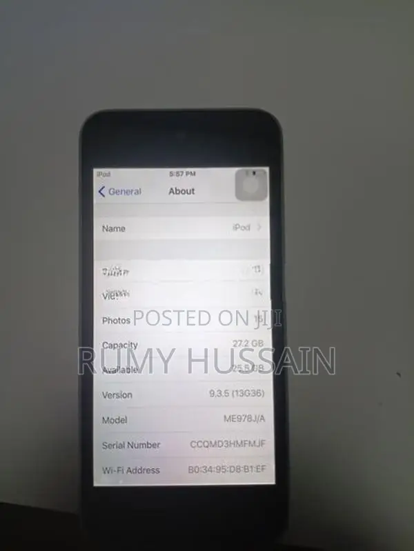 Apple iPod 1st Gen Touch (Used)