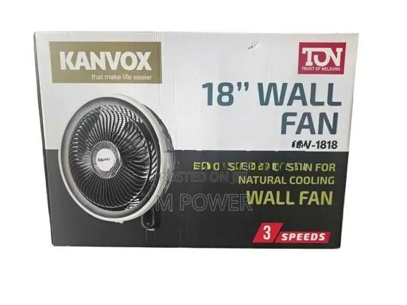 Kanvox Wall Fan 18"