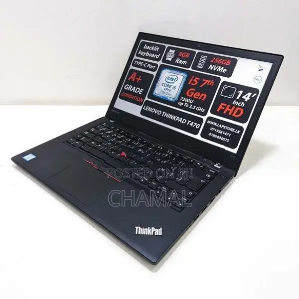 Lenovo ThinkPad T470 Core i5 6th Gen 8GB RAM 256GB Laps