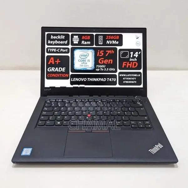 Lenovo ThinkPad T470 Core i5 6th Gen 8GB RAM 256GB Laps