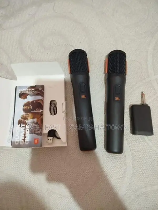 JBL Party Box Wireless Mic (Dual Microphone)