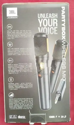 JBL Party Box Wireless Mic (Dual Microphone)