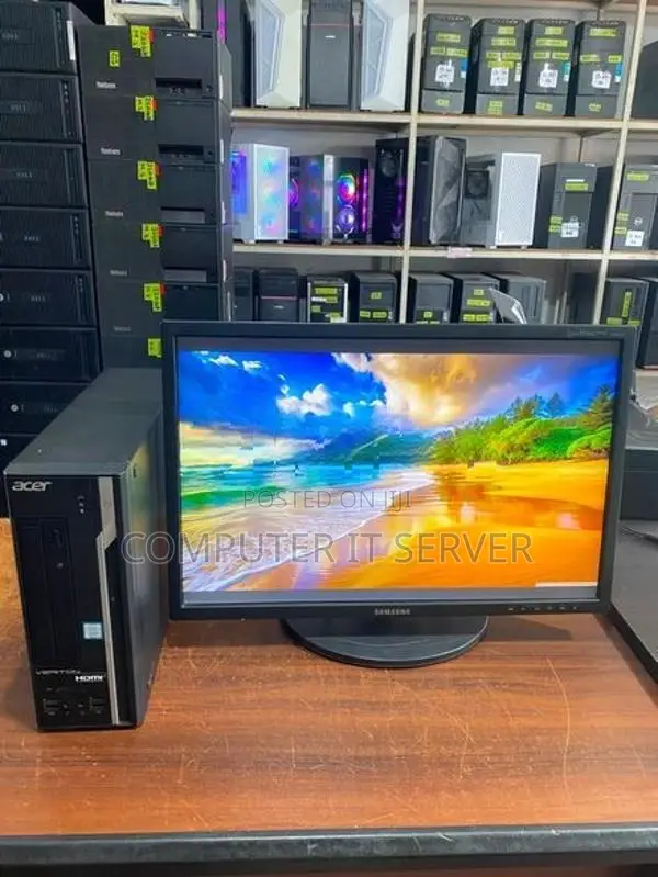 i7 6th GEN PC With 22' Wide LED Monitor