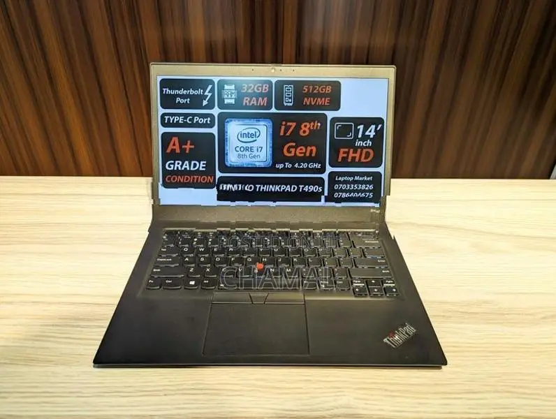 Lenovo ThinkPad L490 Core i5-8th Gen 8GB RAM 256GB SSD Laptop