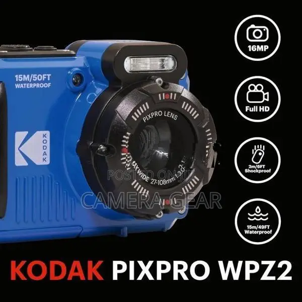 KODAK PIXPRO WPZ2 Waterproof Digital Camera