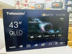 Telesonic 43" QLED SMART TV - TL-4312QS