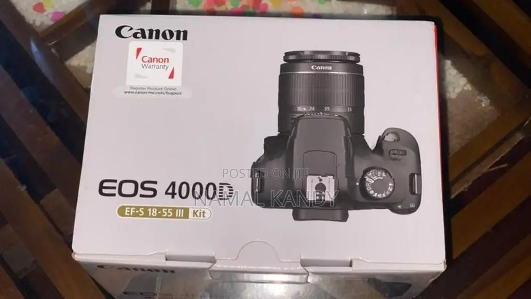 Canon EOS 4000D Camera EF-S 18-55mm III Kit