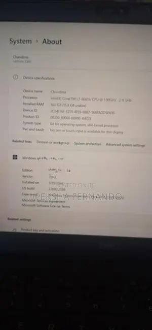 Dell I7 8th Gen RAM 16GB