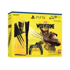 PlayStation 5 Digital Edition Marvels Wolverine Battle Yellow