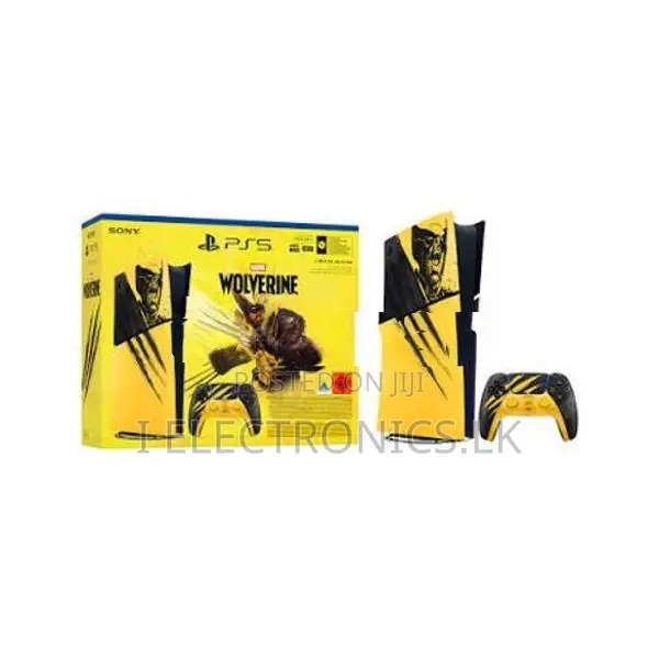 PlayStation 5 Digital Edition Marvels Wolverine Battle Yellow