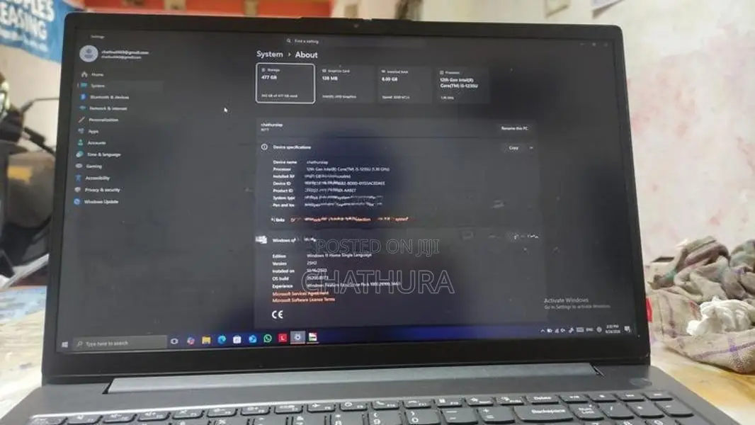 Lenovo V15 G3 i5 12g