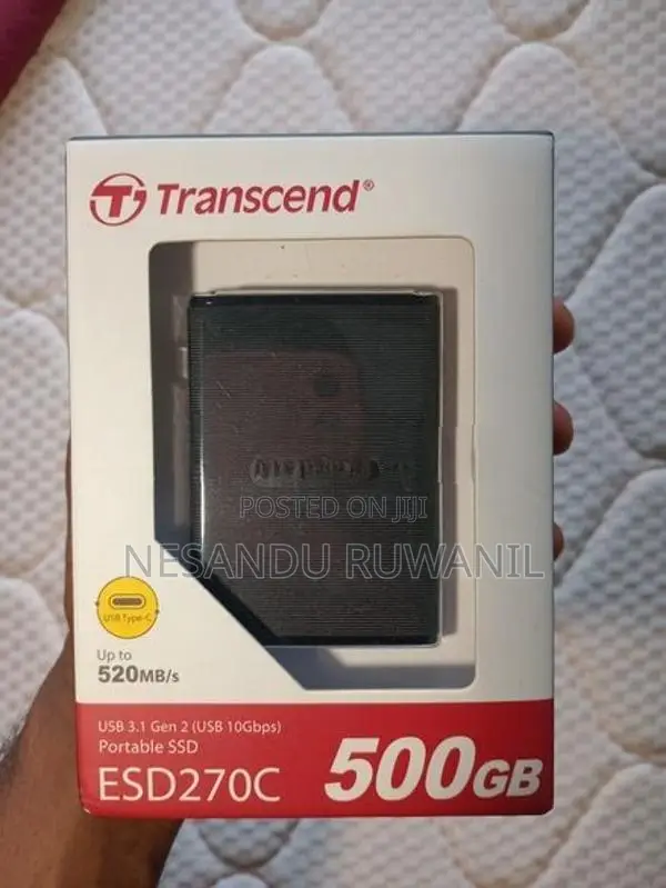 Transcend ESD270C 500GB Portable SSD
