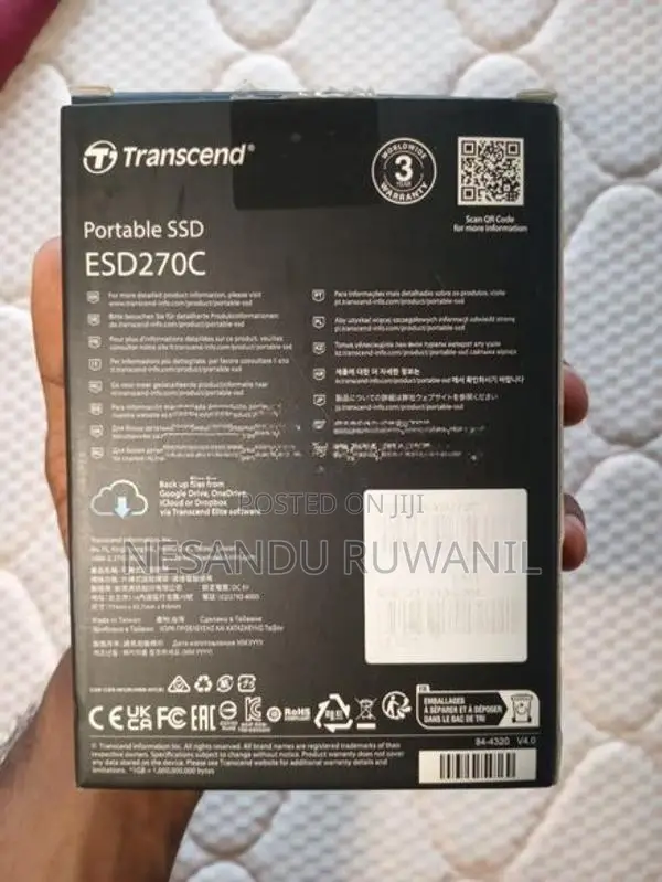 Transcend ESD270C 500GB Portable SSD