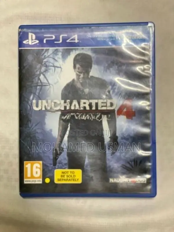 Uncharted 4 Ps4 Game