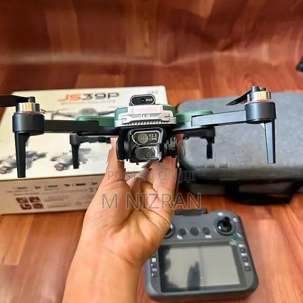 JS39P Brushless Drone HD Camera | Display Screen Remote