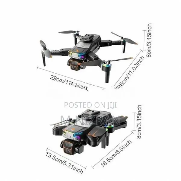 JS39P Brushless Drone HD Camera | Display Screen Remote