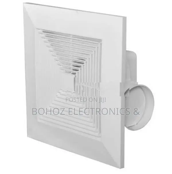 National 12 Inch Plastic Wall Mount Exhaust Fan with Grill Ntwmef12