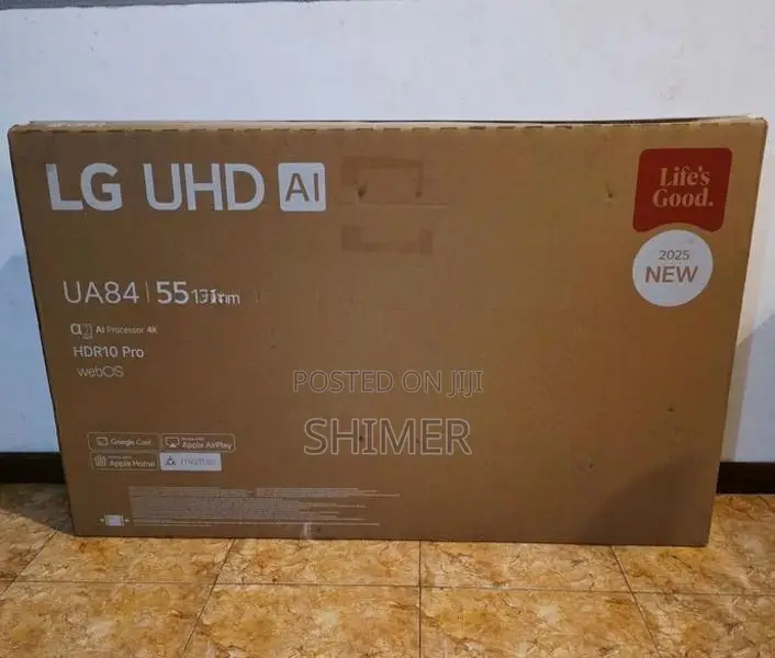 LG 55" UHD AI 4K Smart TV - UA84 (2025 Model